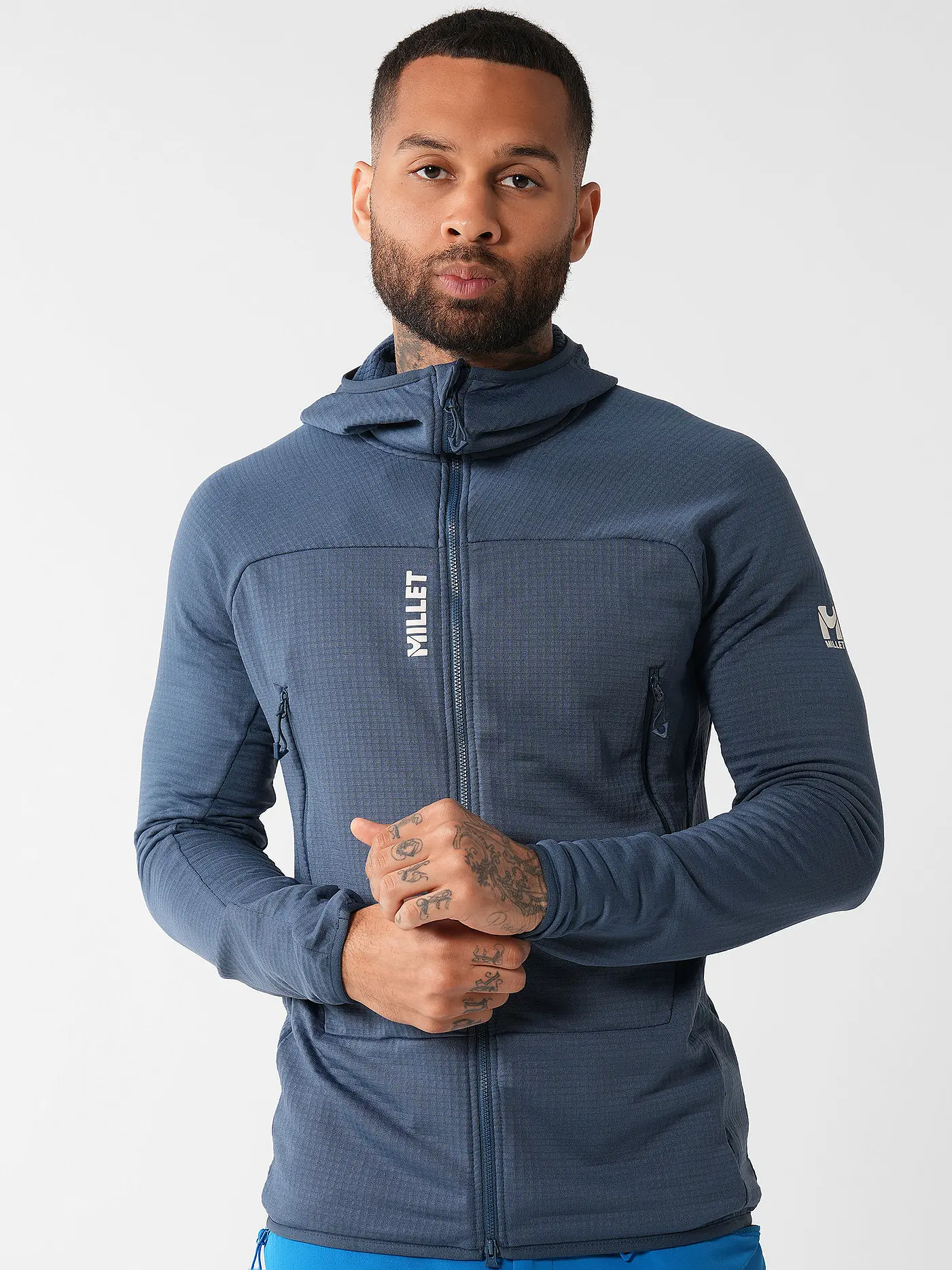 MILLET | Herren Fleecejacke Fusion Grid Polartec Hoodie | 